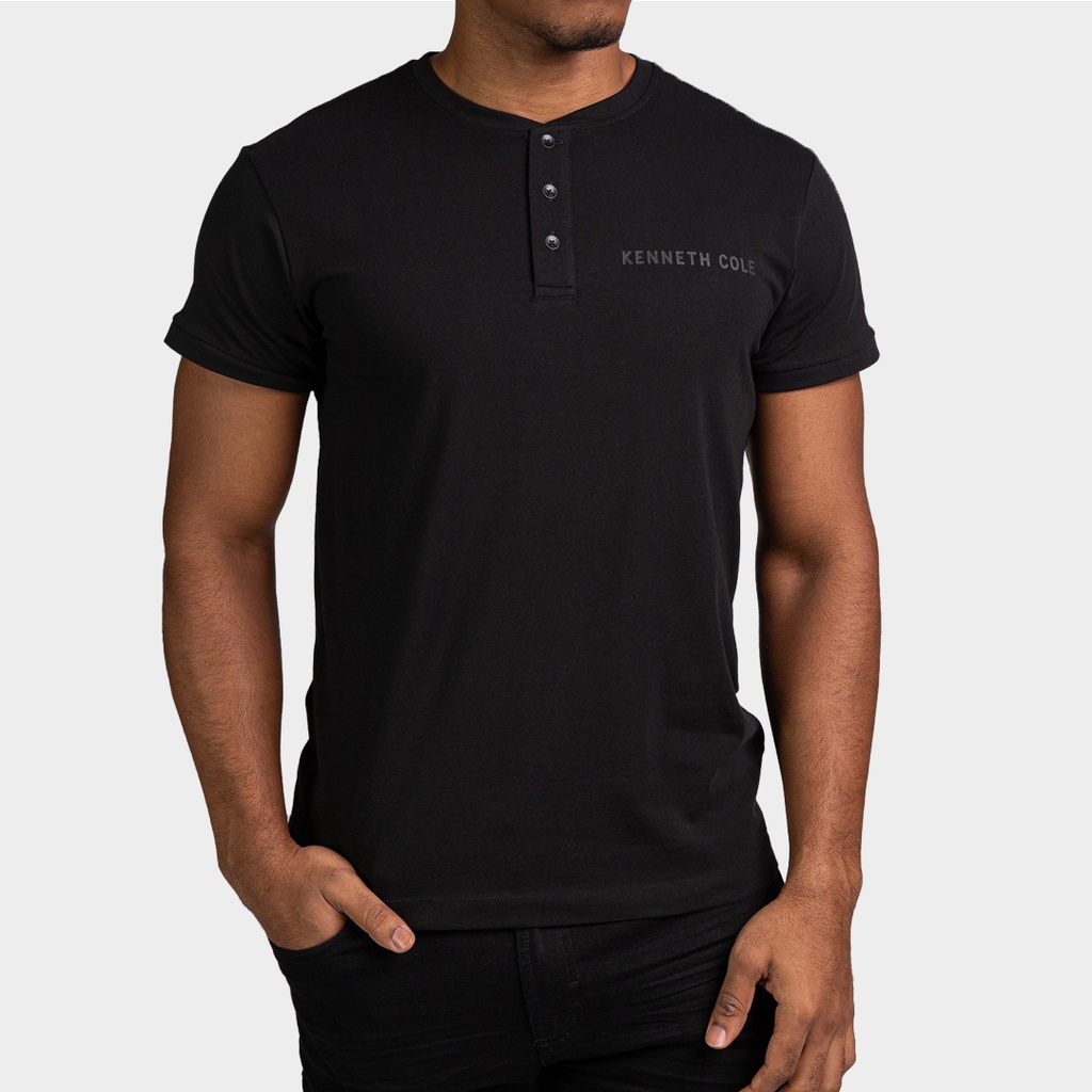 CAMISETA PARA HOMBRE CUELLO V CON BOTONES