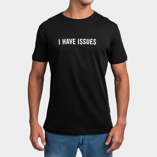 [KCVOICETM-03-01] I HAVE ISSUES T-SHIRT I HAVE ISSUES T-SHIRT BASIC T-SHIRT FOR MEN